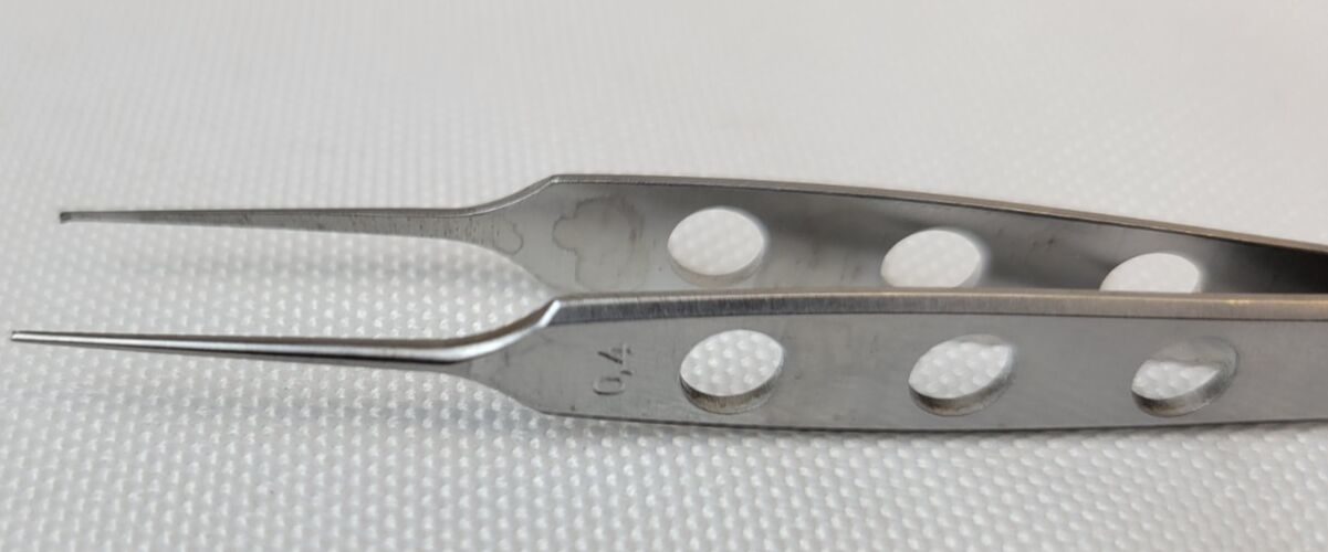 JARIT 355-121 Bishop-Harmon Iris Tissue Surgical Forceps — photo 2
