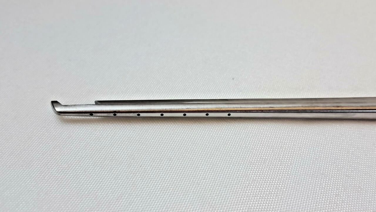 SYMMETRY Codman 53-1400 51400 Lumbar Kerrison Rongeur w/ Drain Holes 2mm Punch 40° Up 7" — photo 4