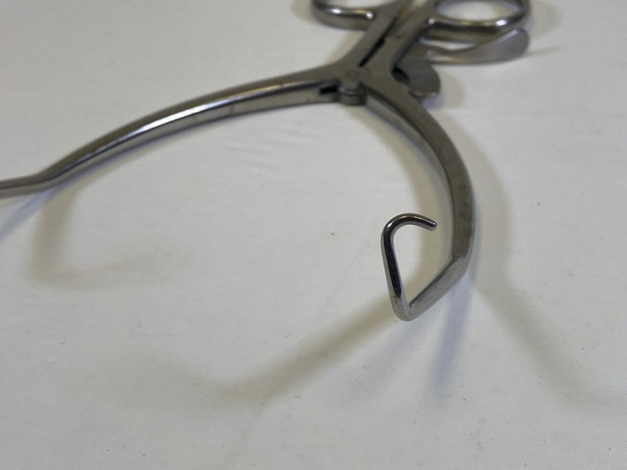 W. LINK 64-4160/17 Kolbel Soft Tissue Retractor 190mm Single Prong Angled Arms — photo 4