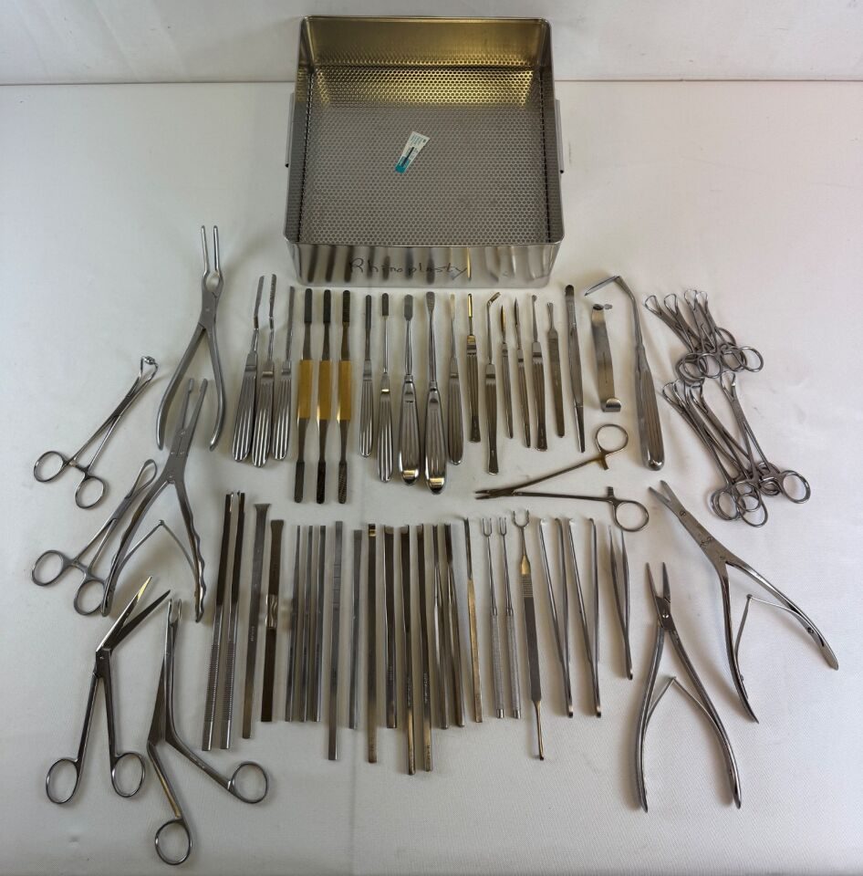 KARL STORZ w/ Sterilization Tray 59 Piece Rhinoplasty Instrument Set — photo 1