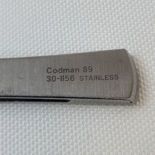 CODMAN 30-1156 Cushing Bayonet Dressing Forceps — photo 4