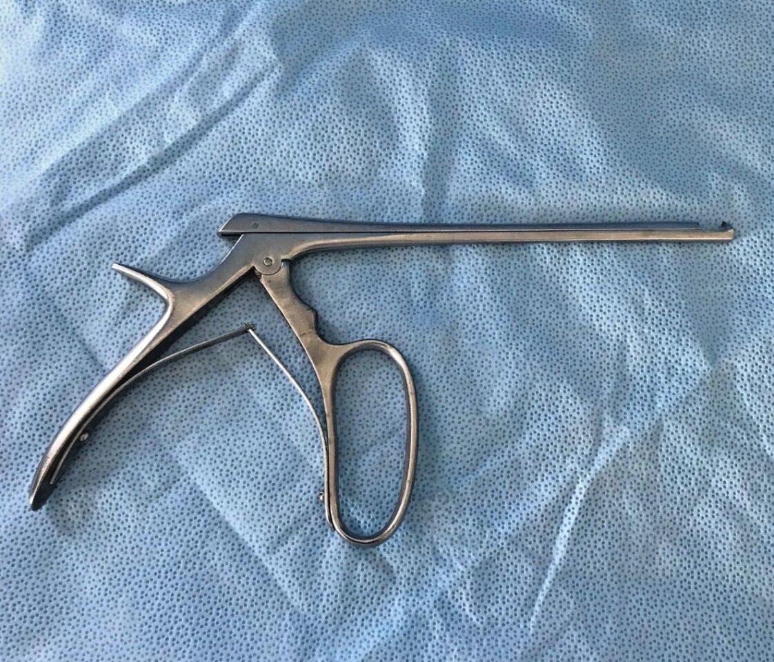 ZIMMER 3345 5mm X 90deg Up Ferris-Smith Kerrison Rongeur, 7" (17.8cm) Orthopedic — photo 4