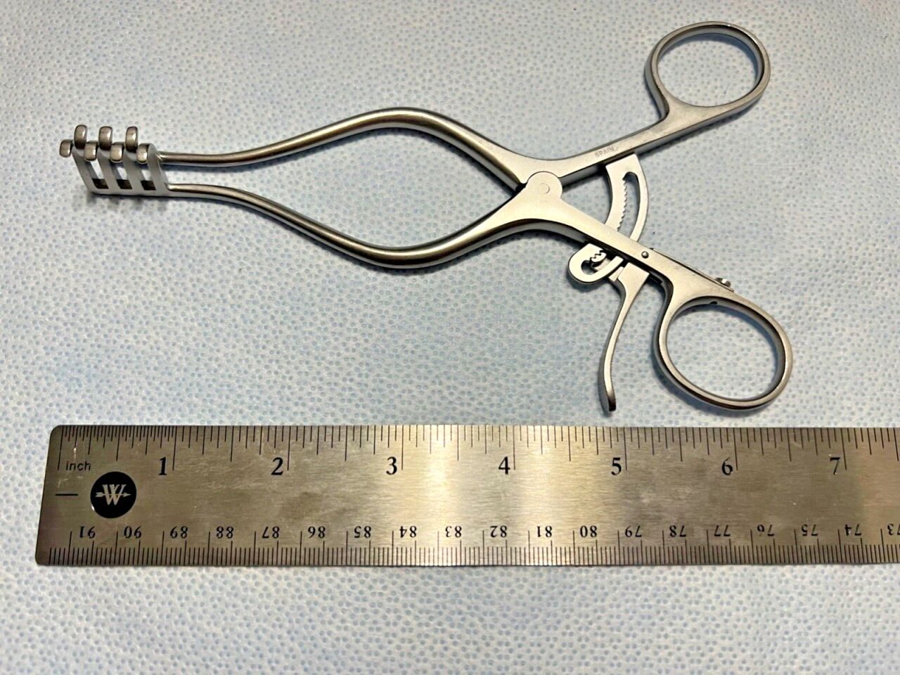 AESCULAP BV75 Weitlaner Self Retaining Retractor 4x3 Prongs 6-1/2" Length — photo 6