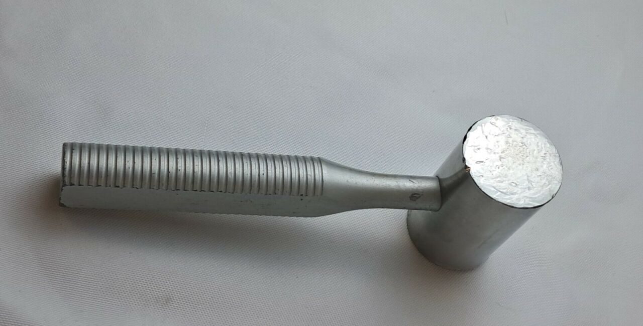MILLENNIUM SURGICAL 0-46663 Heath Mallet 7.25In Solid S/S 2Lb — photo 6