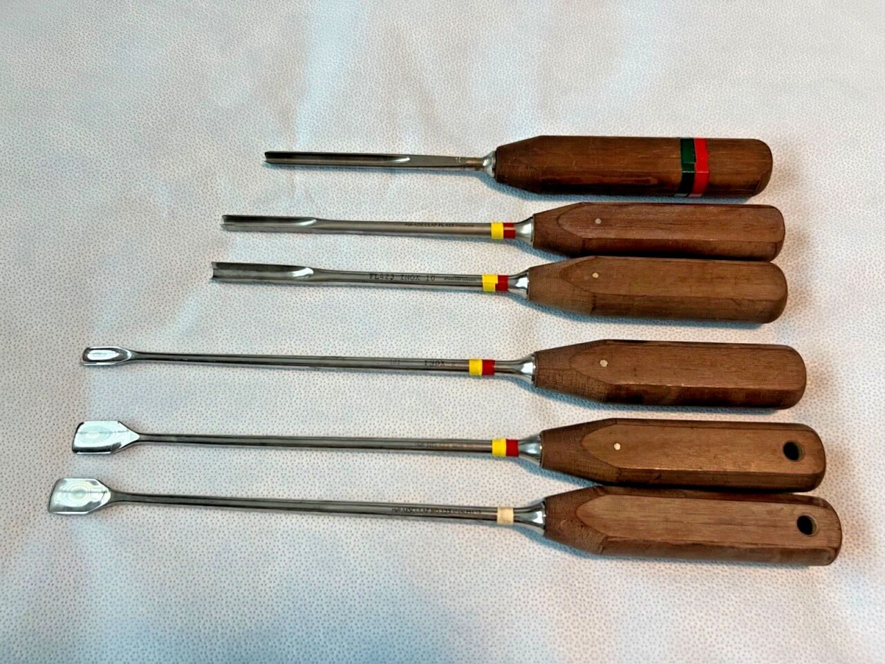 AESCULAP  Set of 6 Spinal Elevators & Gauges — photo 1