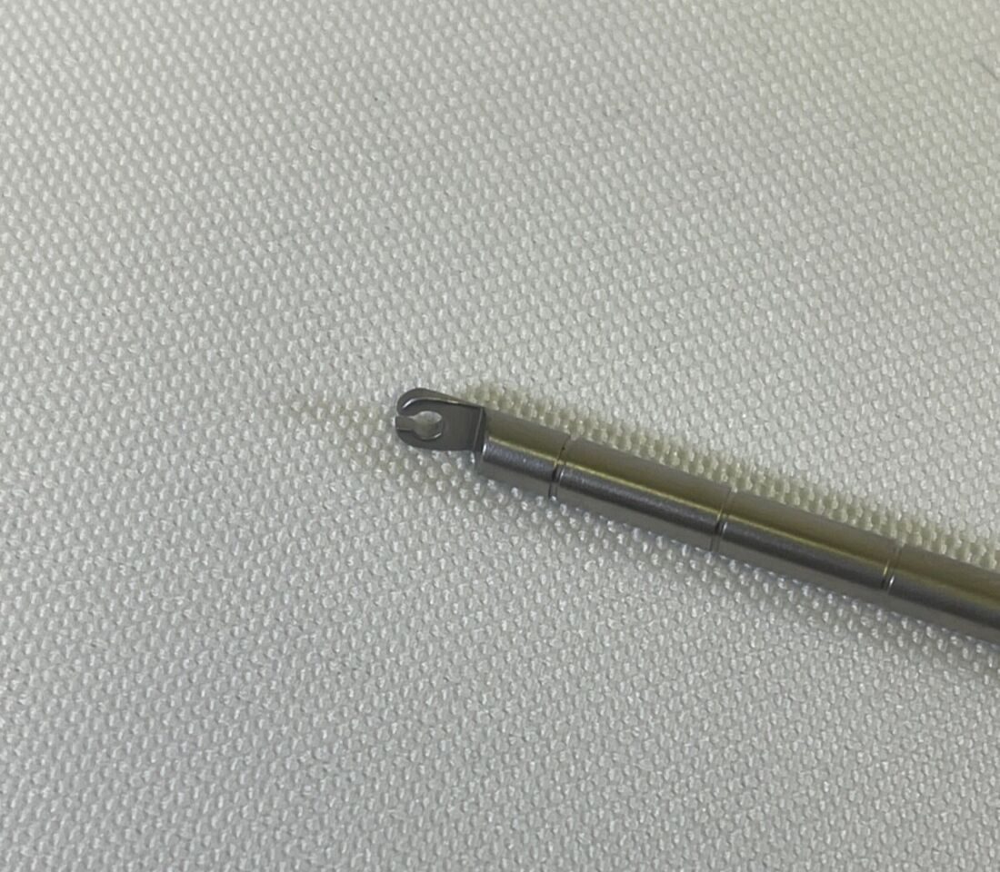 SYMMETRY SURGICAL 90-5099 4mm x 11.75" Laparoscopic Open Ended Knot Pusher — photo 4