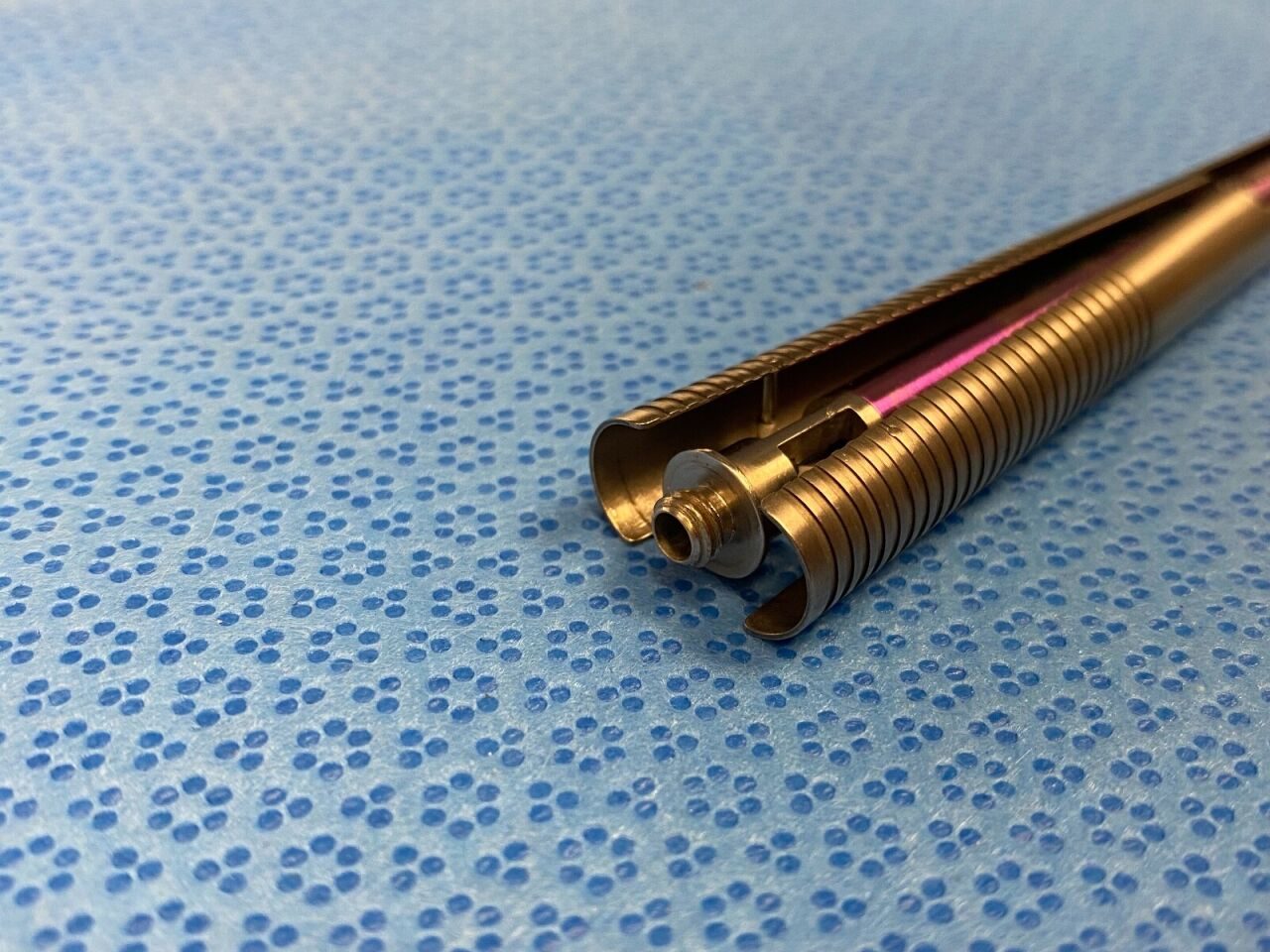 SYNERGETICS 9.02 Lambert Horizontal Subretinal Sweeper Forceps — photo 6