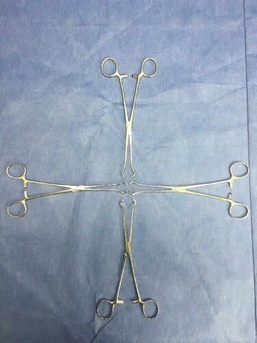 Tissue Holding Forceps Lot of 4 — photo 2