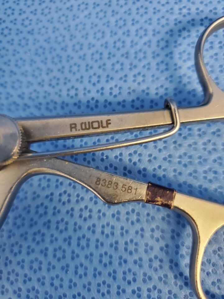 R. WOLF 8383.581 Laparoscopic 5mm Left Curved Dissecting Forcep — photo 5