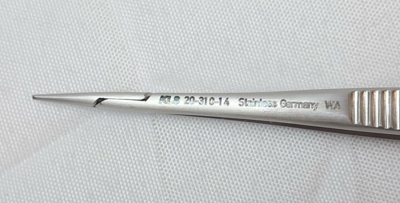 KLS MARTIN 20-310-14 Castroviejo Micro Needle Holder — photo 4