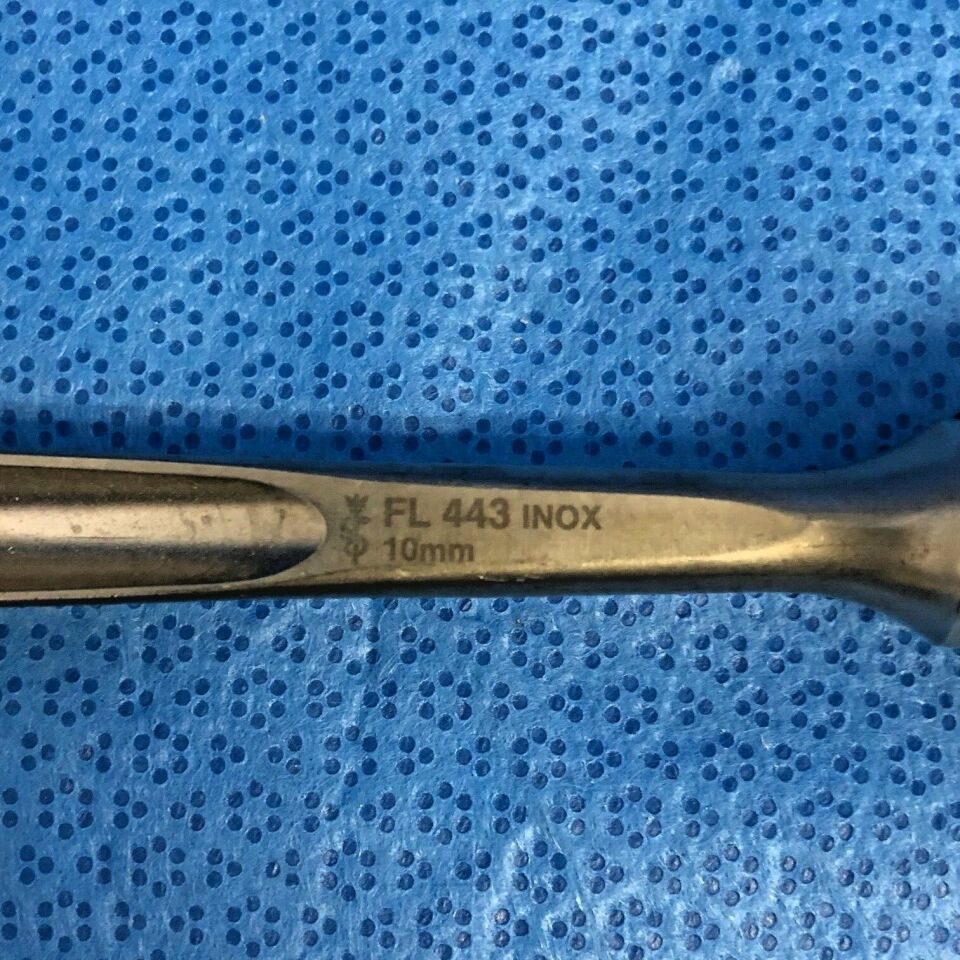 AESCULAP FL443 10mm Stainless Steel Handpiece — photo 2