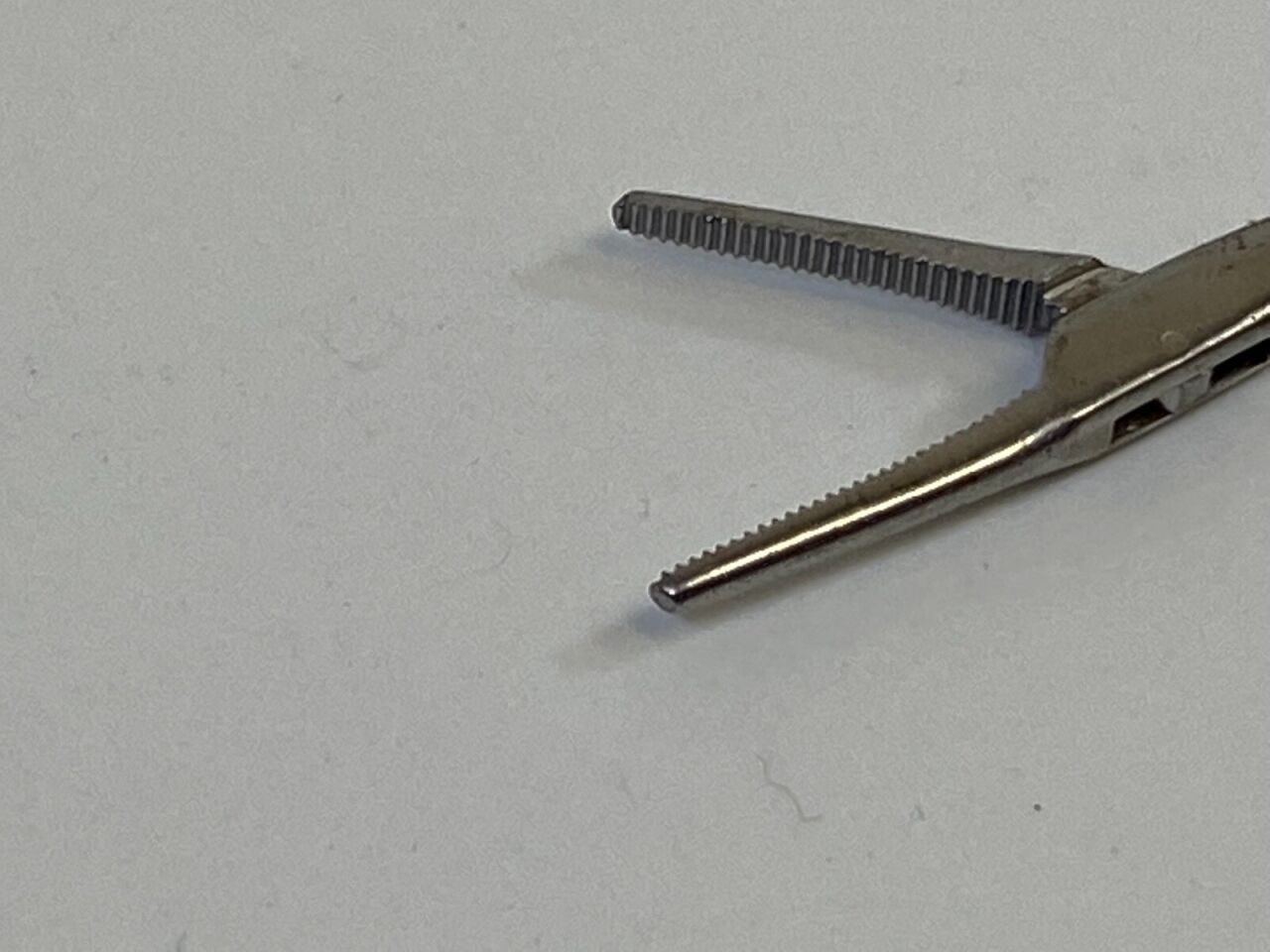 PILLING Single Action Serrated w Blunt Tooth Laryngeal Grasping Forceps Single Action Serrated — photo 5