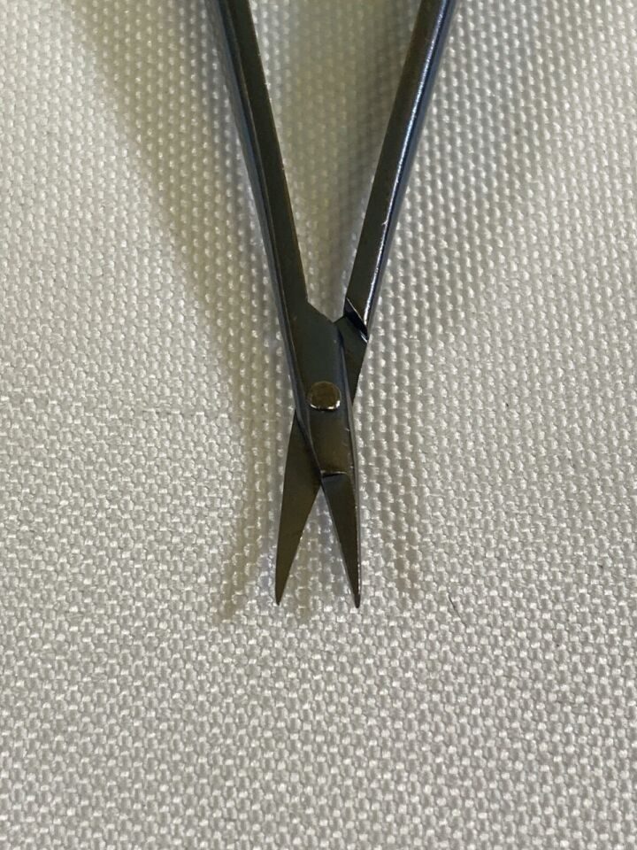 SCANLAN 3003-98 Titanium 6" Spring Handle Jacobson Micro Scissor Straight Sharp — photo 5