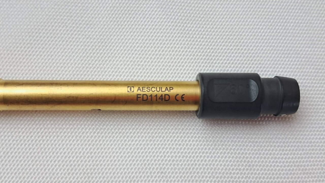 AESCULAP FD114D Retro Blade Copper Colored 60deg Length 205mm — photo 4