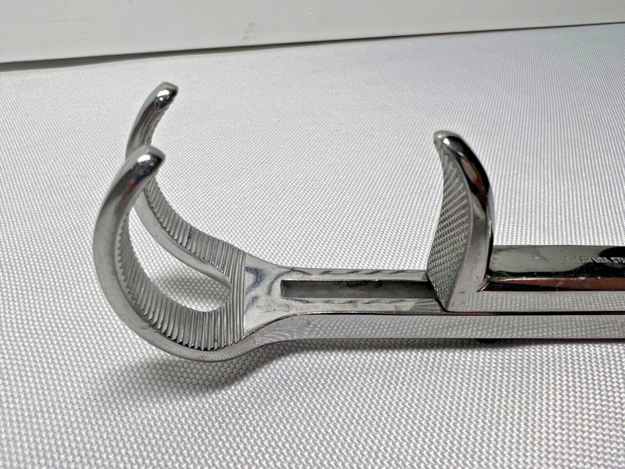 SKLAR S/M Lowman Adjustable Bone Clamp 1 x 2 Prong Jaw — photo 3