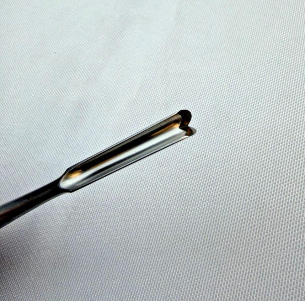 KARL STORZ N2306 Ballenger Chisel 6mm Wide V-shaped Overall Length 6.4" — photo 5