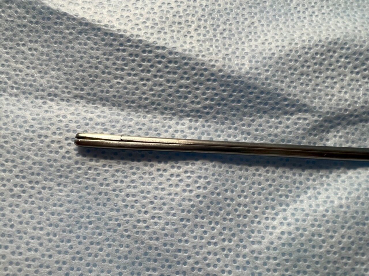 PILLING 50-5245 Laryngeal Straight Forceps 2mm X 10mm X 40cm — photo 3