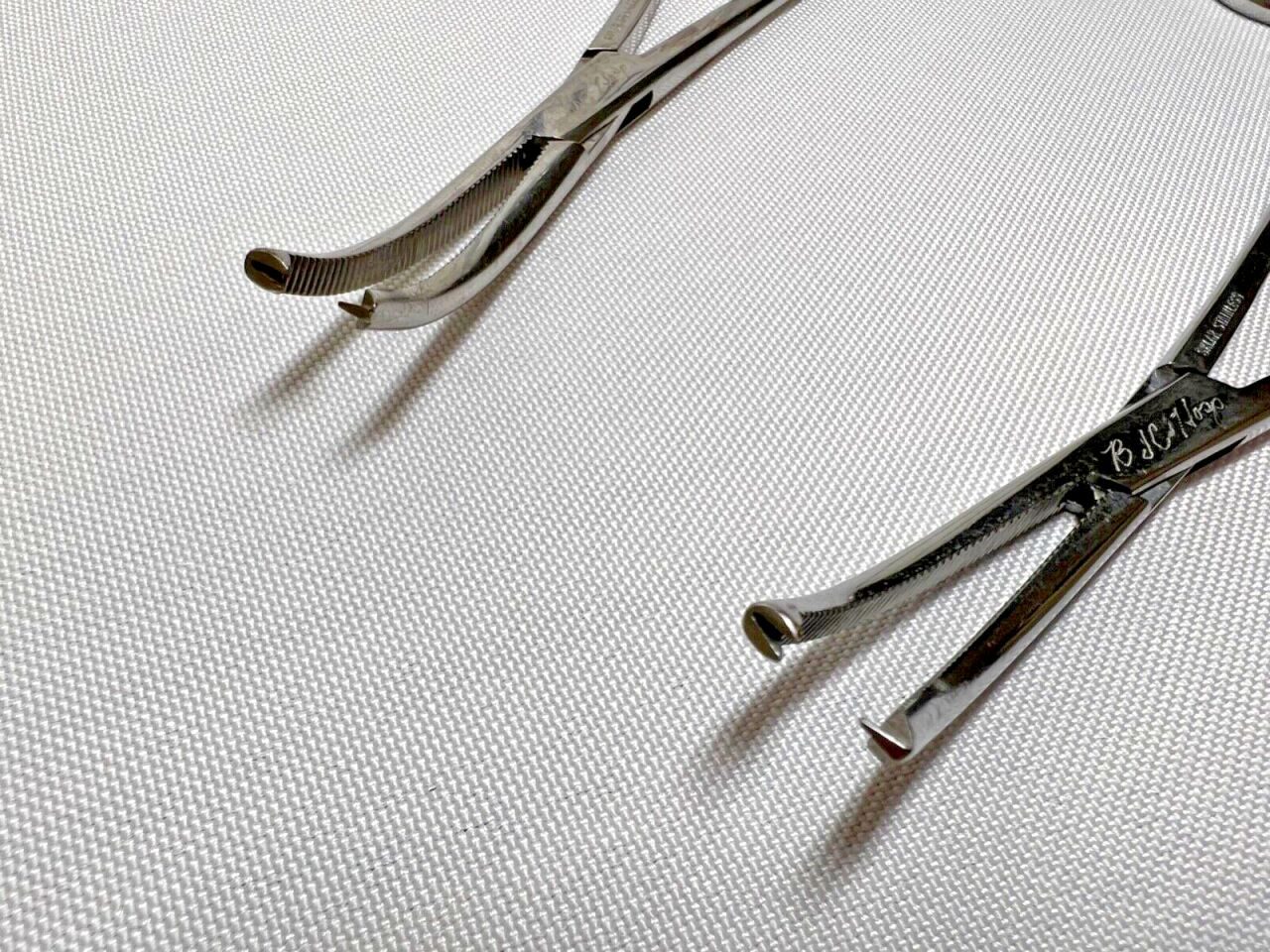 SKLAR  Hemostatic Kocher Artery Clamp Forceps 1 X 2 Teeth — photo 3