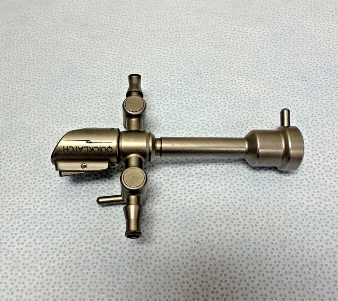 CONMED LINVATEC QL6112 QuickLatch Double Stopcock Bridge Arthroscopy