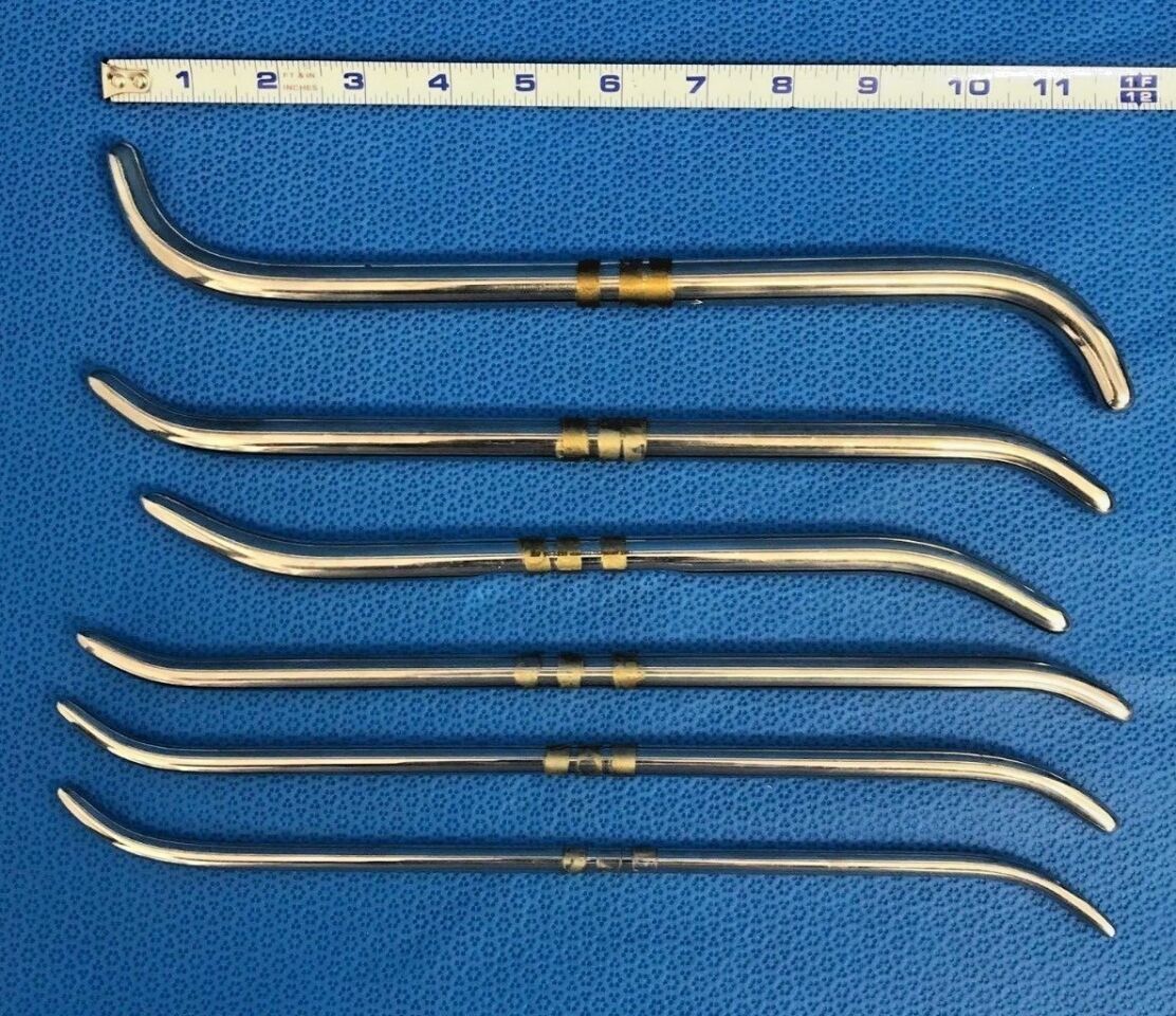 SKLAR 43-21 Fr. Double-Ended Pratt Uterine Dilators - Set of 6 — photo 5