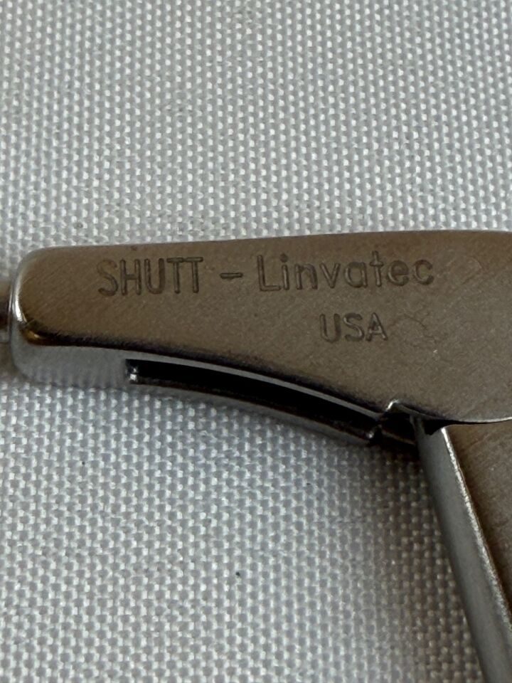 SHUTT-LINVATEC 1.1003 Straight 3.4mm Shaft Mini Tip Forceps 130mm Arthroscopy — photo 2