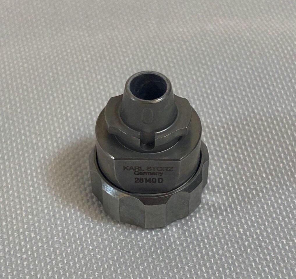 KARL STORZ 28140D Snap-In Sealing Cap w Cone Includes 28140GU Gasket Arthroscopy