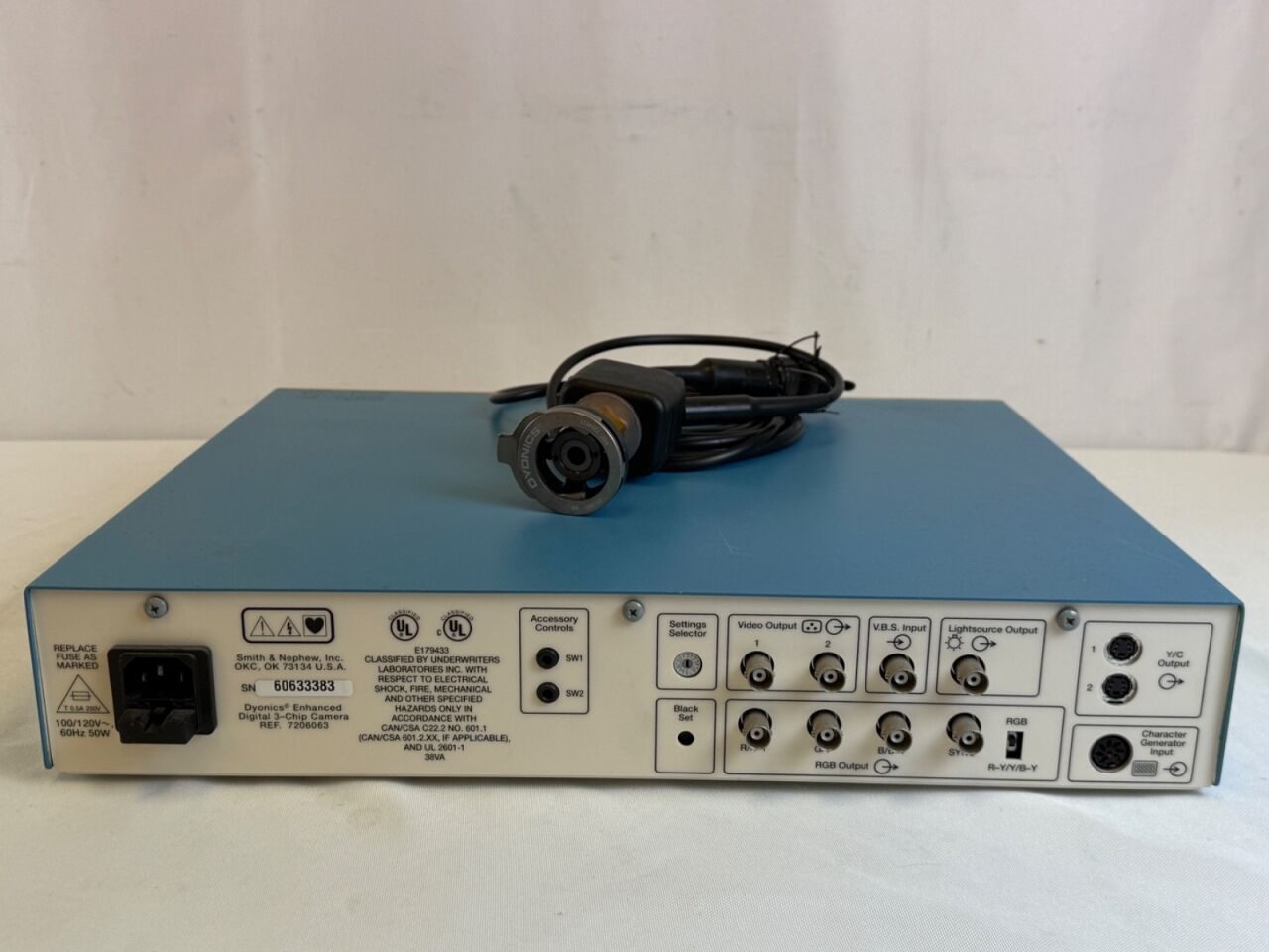 SMITH & NEPHEW Dyonics 7206063 ED-3 w/ ED3+ & 30mm Coupler O/R Camera — photo 10