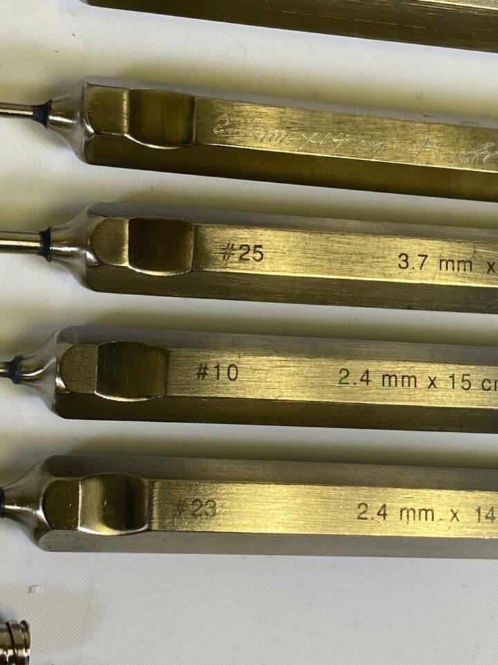VARIOUS  Liposuction Cannulas w/ Sterilization Case Byron Hun Han — photo 8