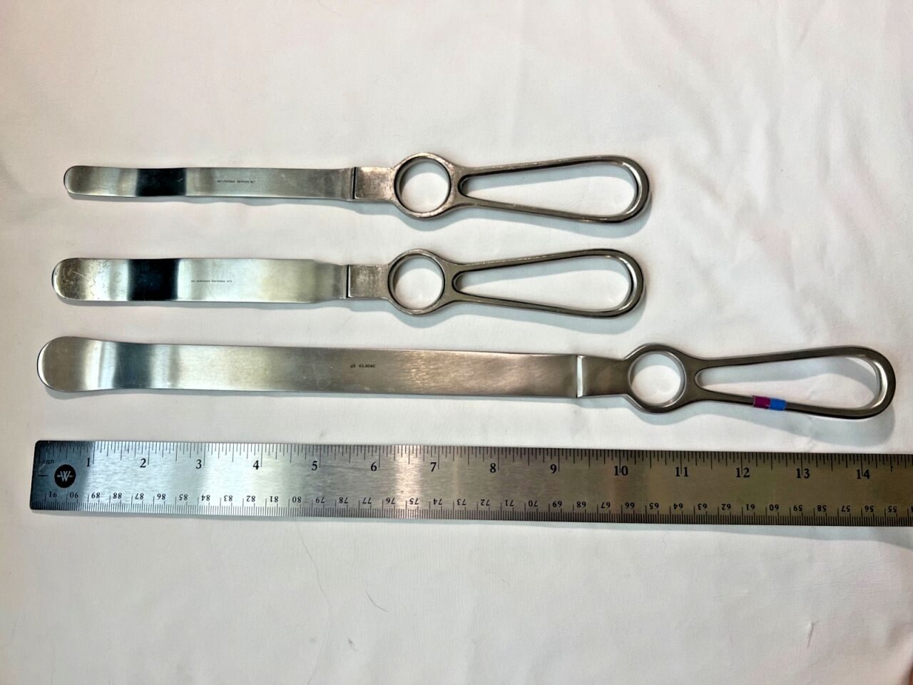 K.MEDIC  GSOURCE KM46-902 / KM46-903 / gS43.9040 Set of 3 Darrach Elevators — photo 6