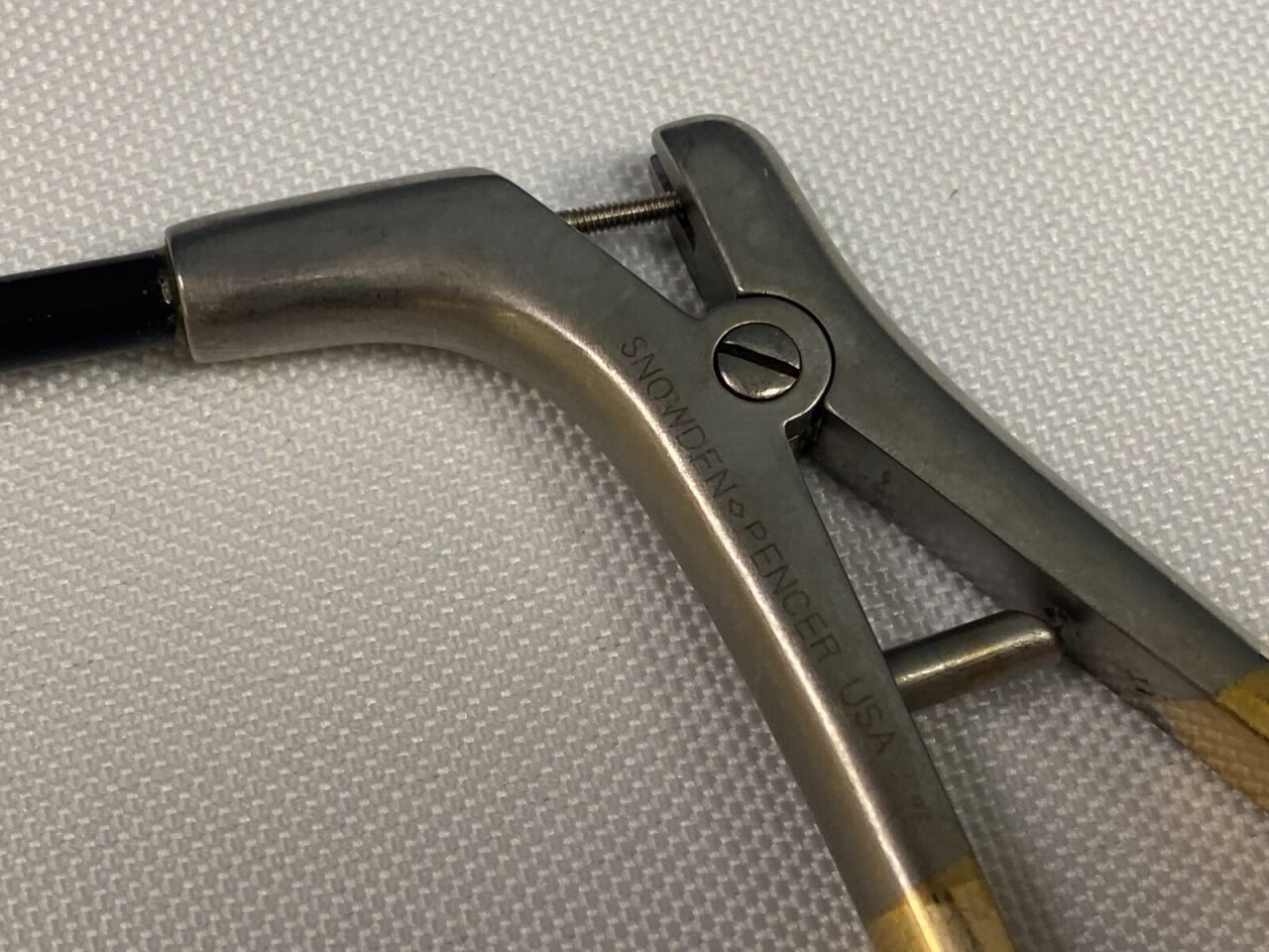 SNOWDEN-PENCER 32-9545 5mm 32cm Diamond Jaw Grasping Forceps — photo 3
