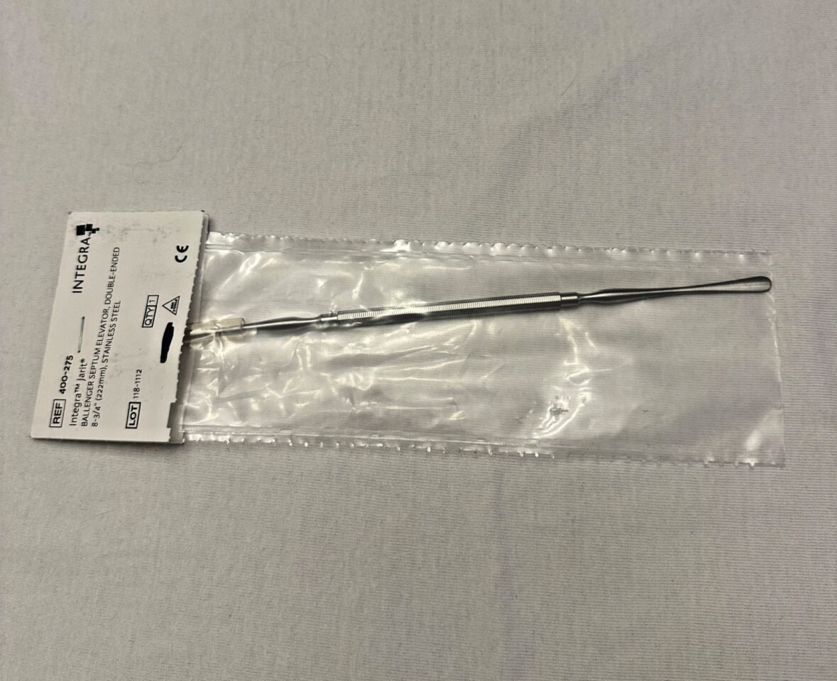 INTEGRA 400-275 Ballenger Septum Elevator Double-Ended 8-3/4"