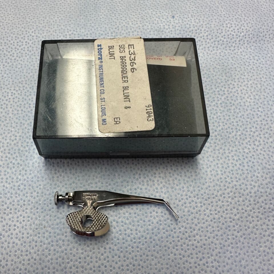 KARL STORZ E3366 Barraquer Ophthalmic Iris Scissors