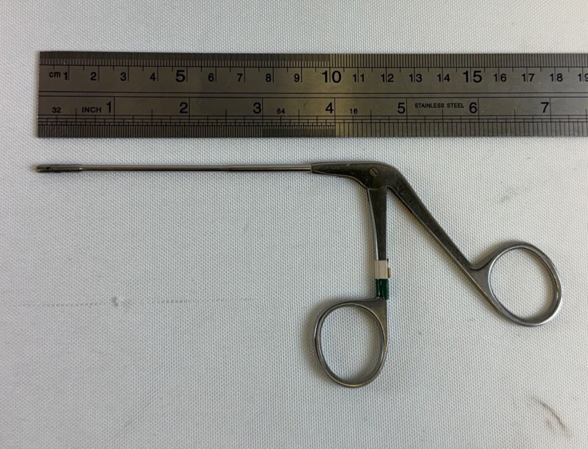MILLENNIUM SURGICAL 2-7230 3mm Double Action Biopsy Cup Forceps 4.75" ENT — photo 9