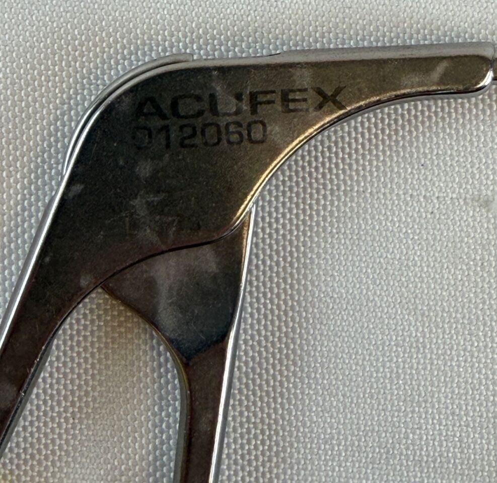 ACUFEX 12060 Arthroscopy Basket Punch Meniscal Elevator 1.3mm Straight — photo 4