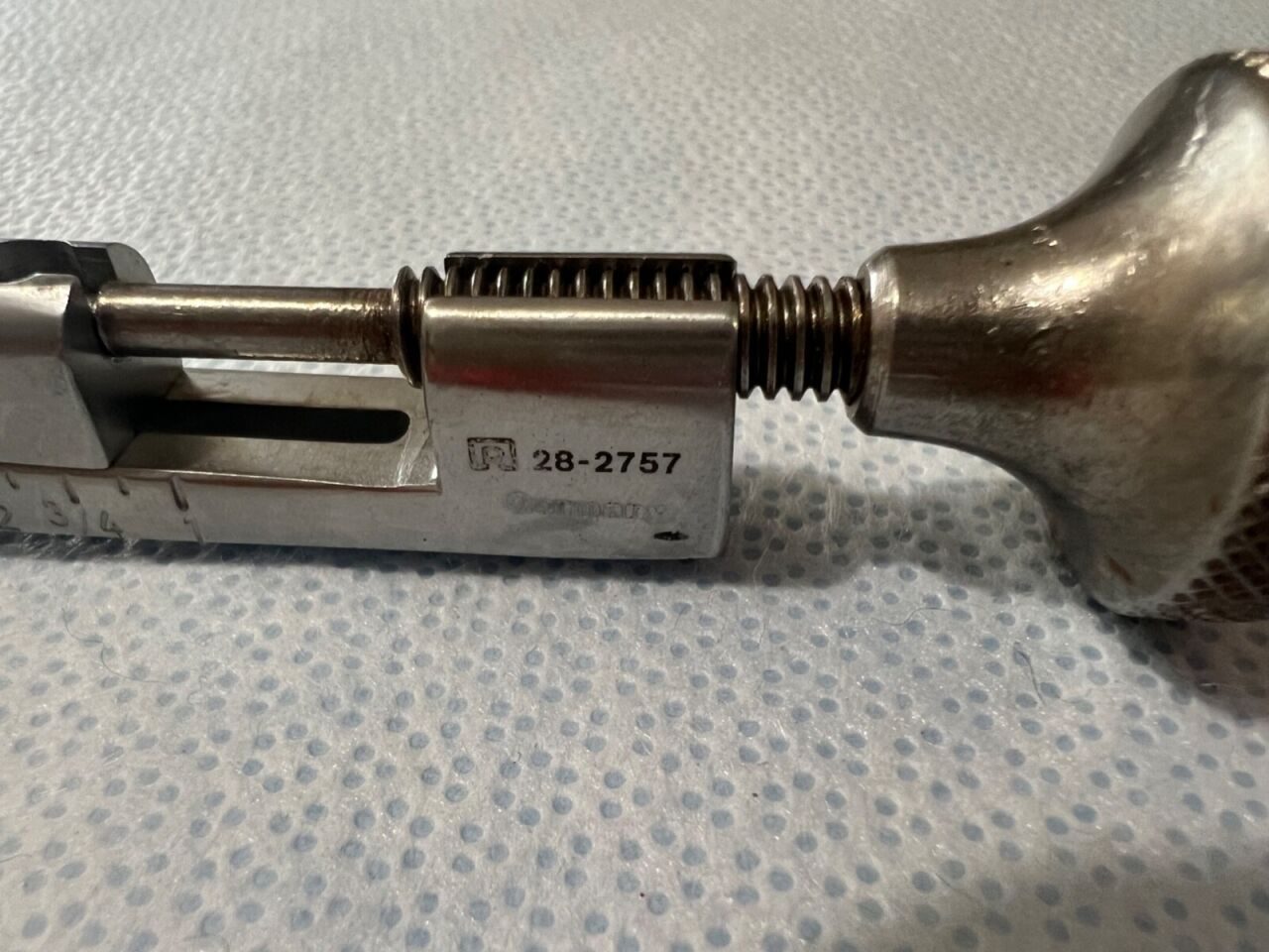 RICHARDS 28-2757 Lowman Bone Clamp 1x2 Prongs 5" Length — photo 3