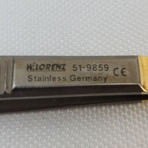 W. LORENZ 51-9859 Stainless Steel Surgical Forceps 17cm — photo 5