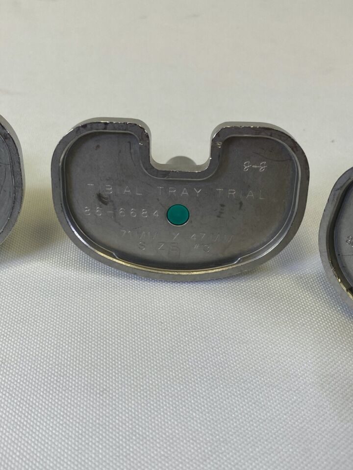 JJ Sizes 2-6 Tibial Keel Punch Handle & Trial Sizers Set of 7 — photo 6