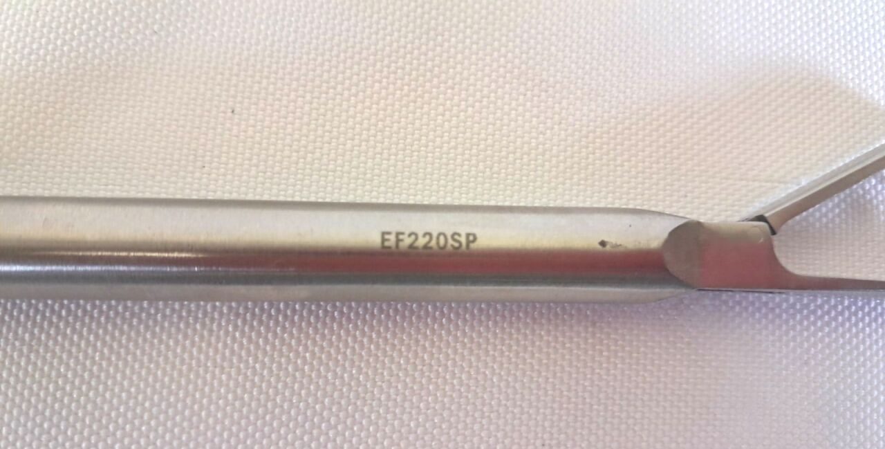 ENDOPLUS EF220SP Laparoscopic 10mm x 35cm Claw Forcep w/ 2x3 Teeth — photo 4