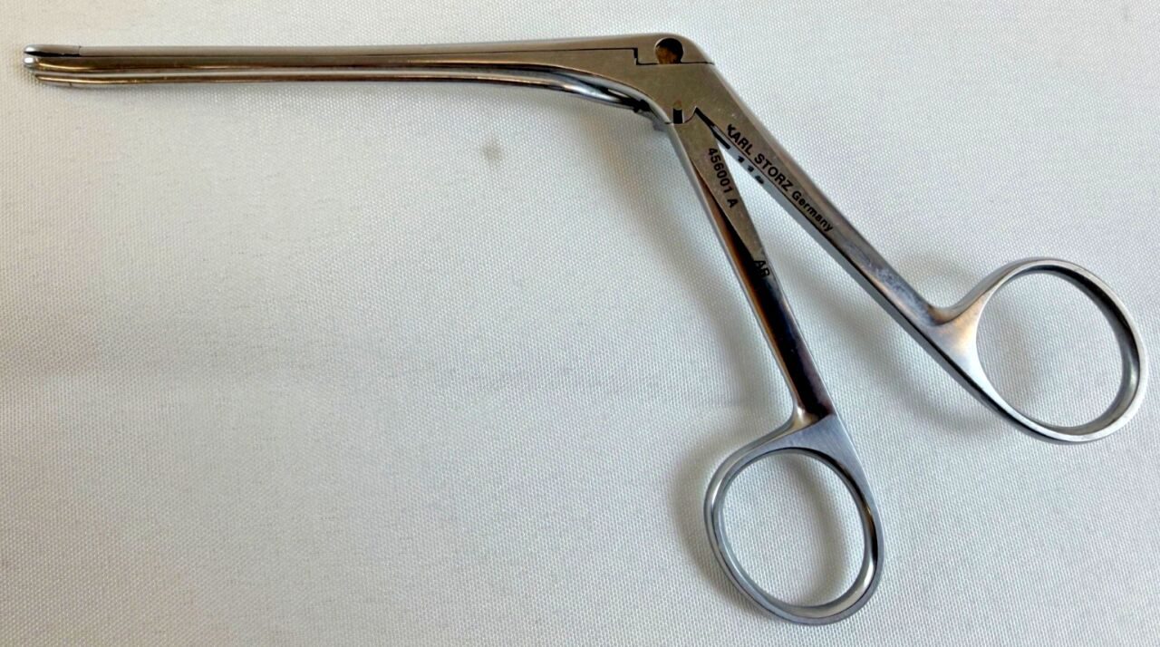 KARL STORZ Kennedy-Blakesley Size 1 Suction Punch 3.5mm x 9mm Jaw 456001A  ENT
