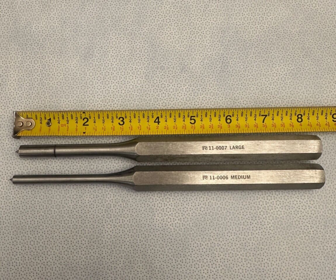 RICHARDS 11-0006/0007 2 Piece Set Medium & Large Steffee Bone Punch — photo 4