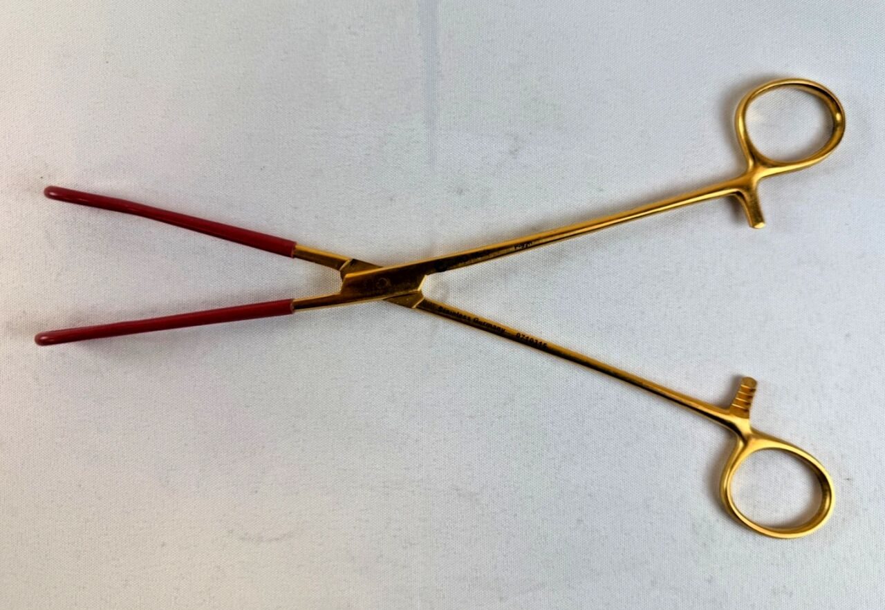 EUROMED F920 LEEP Coated Non-Conductive Tissue Grasping & Manipulating Forcep