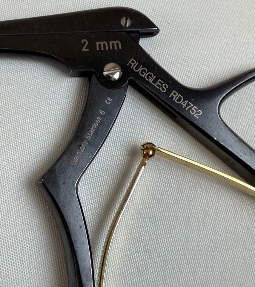 REDMOND RD4752 Diamond Micro Kerrison Rongeur 2mm x 40deg Up x 7" Thin FP Neuro — photo 2