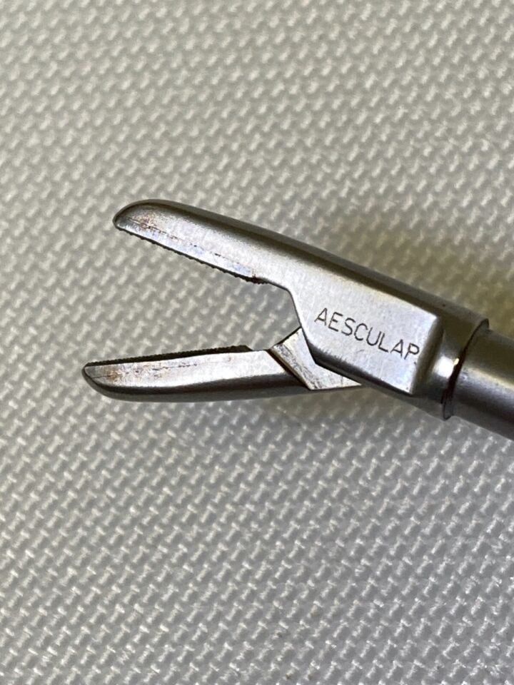 AESCULAP PO628R AdTec Monopolar Laparoscopic Needle Holder Insert 5mm x 310mm — photo 4