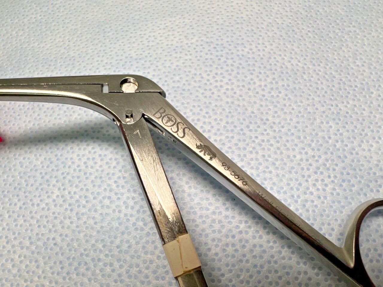 BOSS INSTRUMENTS 93-5676 Weil-Blakesley Sinus Forceps Up-Angled 90deg X 4.0mm ENT — photo 2