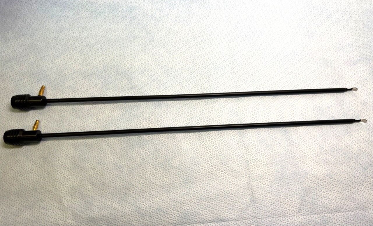 5mm Lot of 2 Laparoscopic Spatula Tip Electrodes