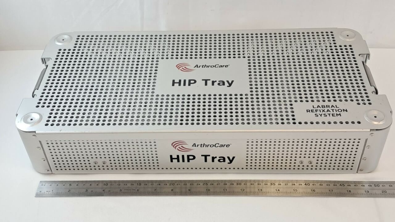 ARTHROCARE  Hip Tray Labral Refixation Sterilization Tray — photo 6