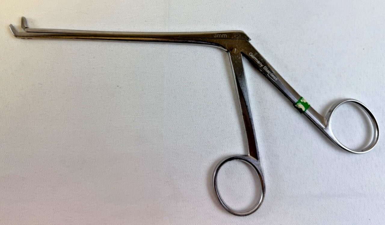 INFINITY SURGICAL 572-092 3mm x 5" Peapod IVD Rongeur — photo 1