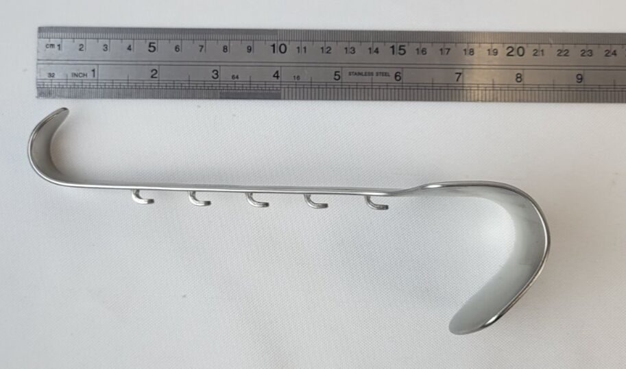 AESCULAP BV668 BV669 BV670 Kirschner Abdominal Retractor Blades - Set of 3 — photo 19