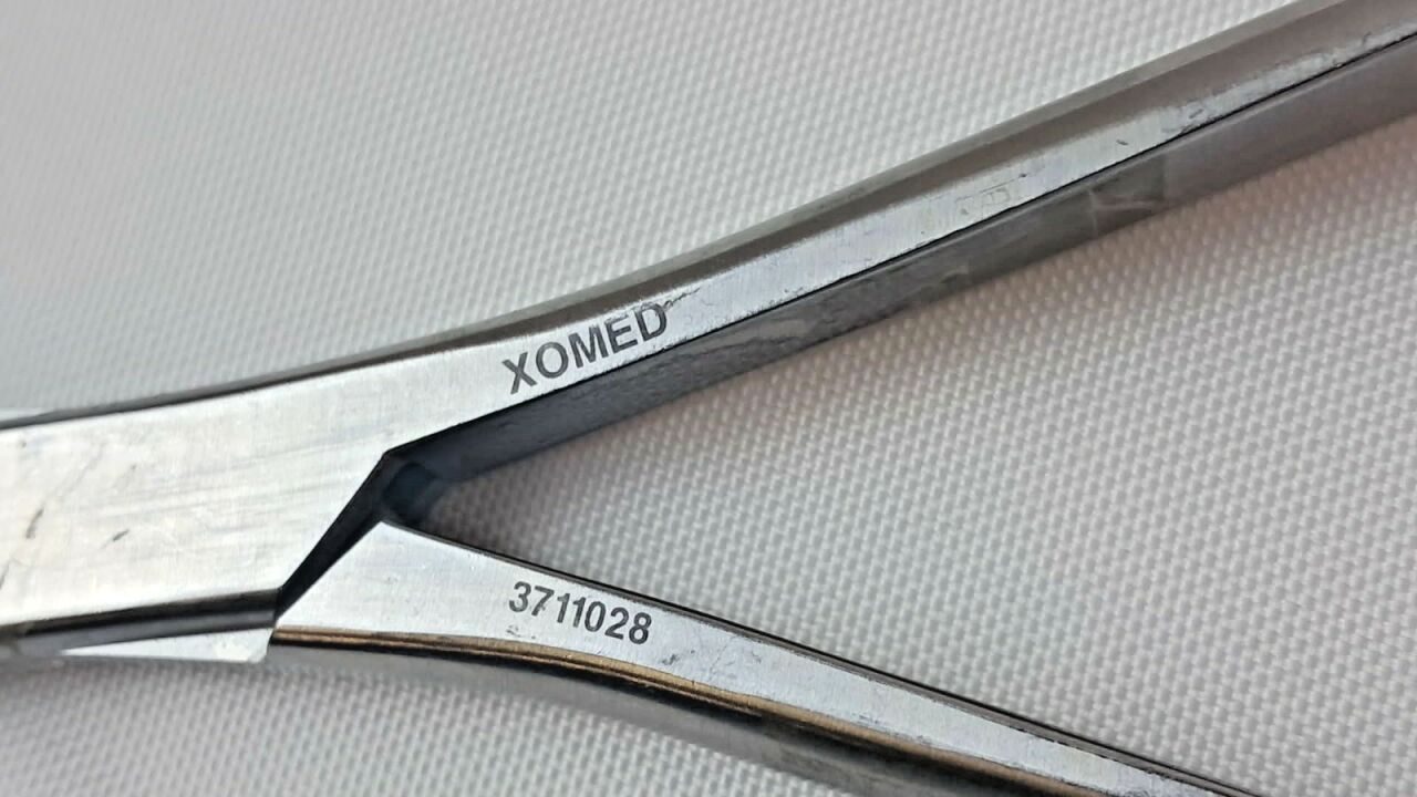 MEDTRONIC/ XOMED 3711028 Asch Septum Straightening Forceps 9" ENT — photo 3