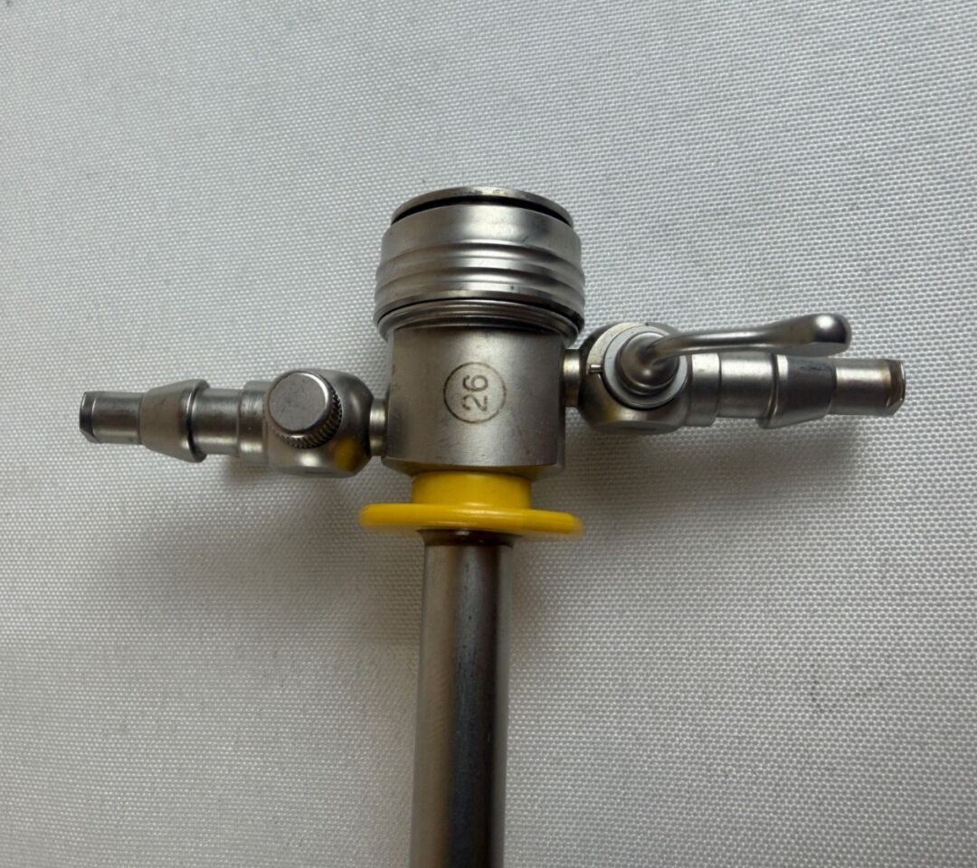 KARL STORZ 27050SC 26Fr Continuous Flow Yellow 26Fr Resectoscope Outer Sheath — photo 4